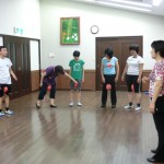 O脚予防ストレッチ